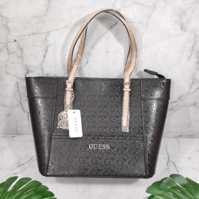 Sale Tas Wanita Guess Delaney Tote Bag Original Guess - Putih Berkualitas