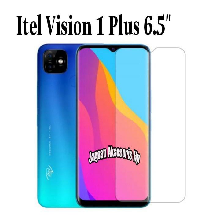 KOREAN Tempered Glass Itel Vision 1 Plus 6.5 inchi Anti Gores Kaca Screen Guard 9H 2.5D 0.3mm