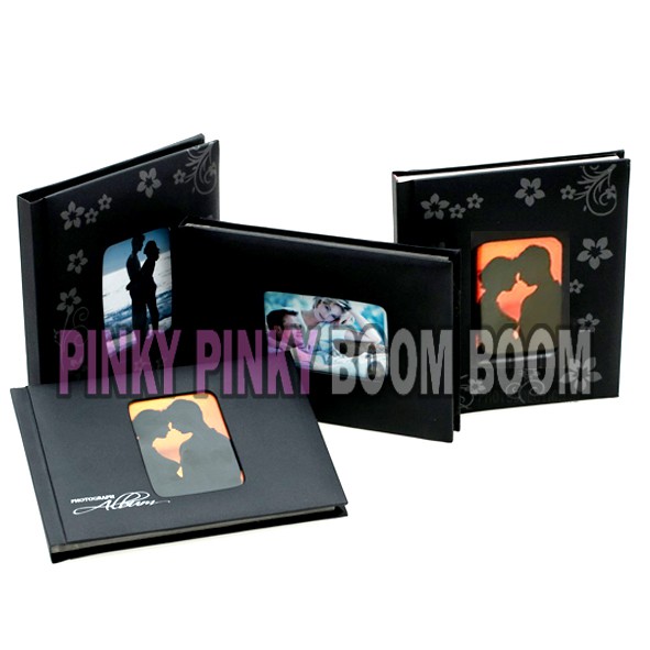 Album Foto Mini Magnetik Black Sheet Exclusive 4r Landscape Potrait