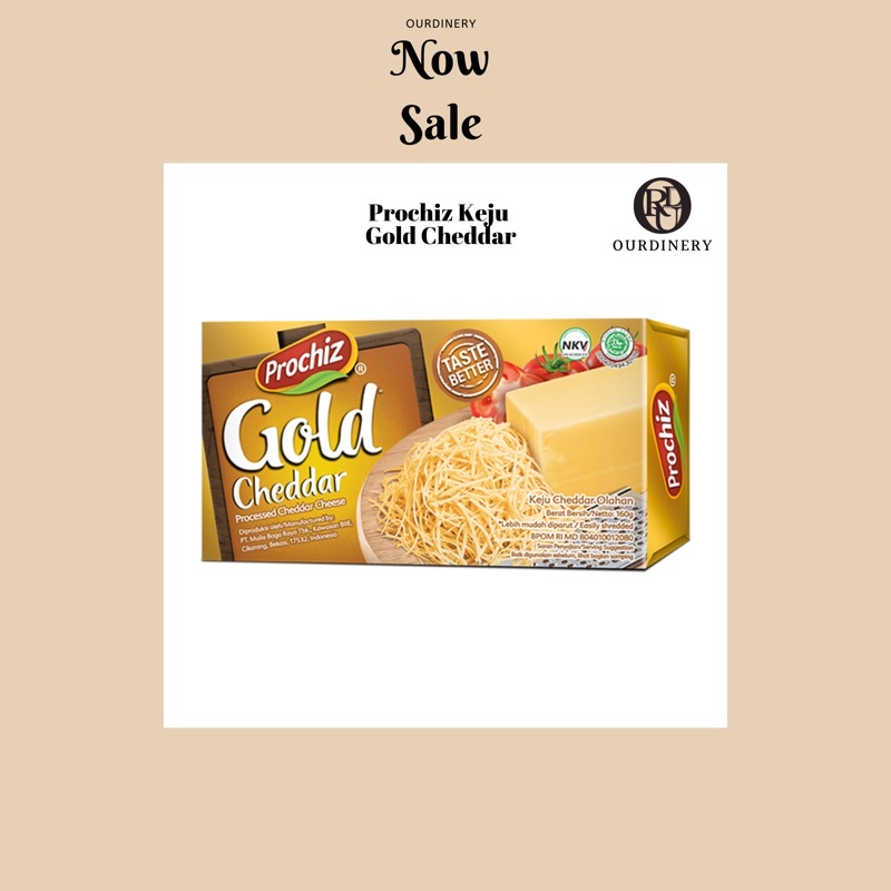 

Keju Prochiz Gold Cheddar 160g