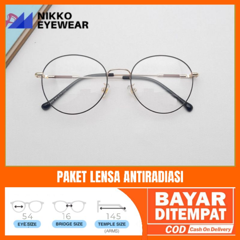 Grosir (SSC) Frame Kacamata 2702, Gratis Lensa Minus, Kacamata Antiradiasi Premium Termurah