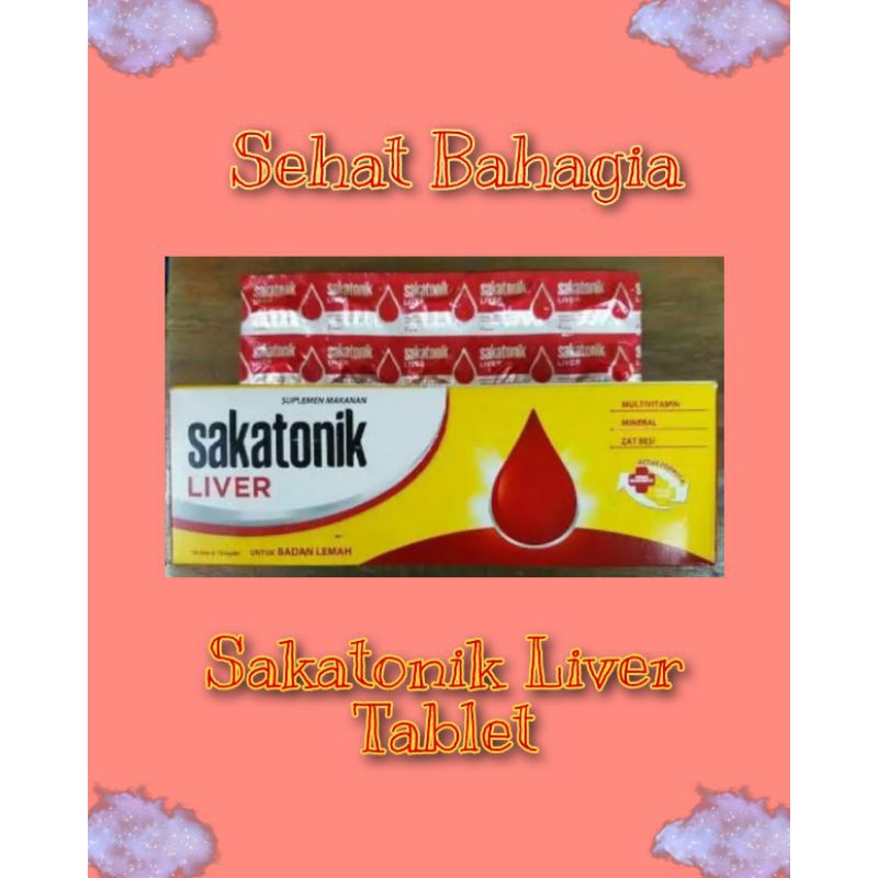 Sakatonik Liver Tablet