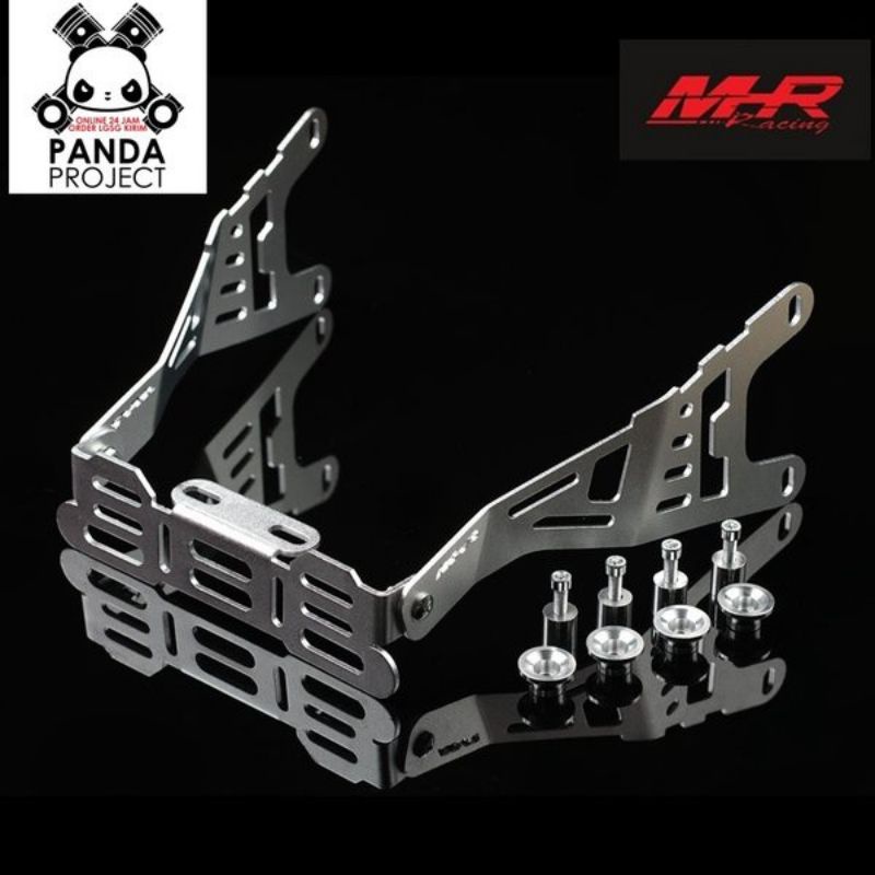 Bracket Plat Nomor Depan Yamaha New Nmax 155 2020/ Nmax 2021 / Nmax Old 155 / Aerox 155 / Xmax