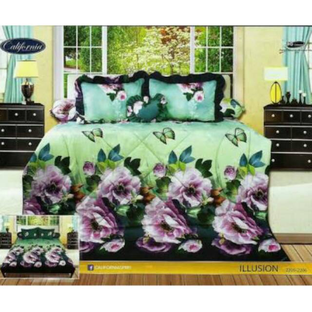 Sprei California ILLUSION