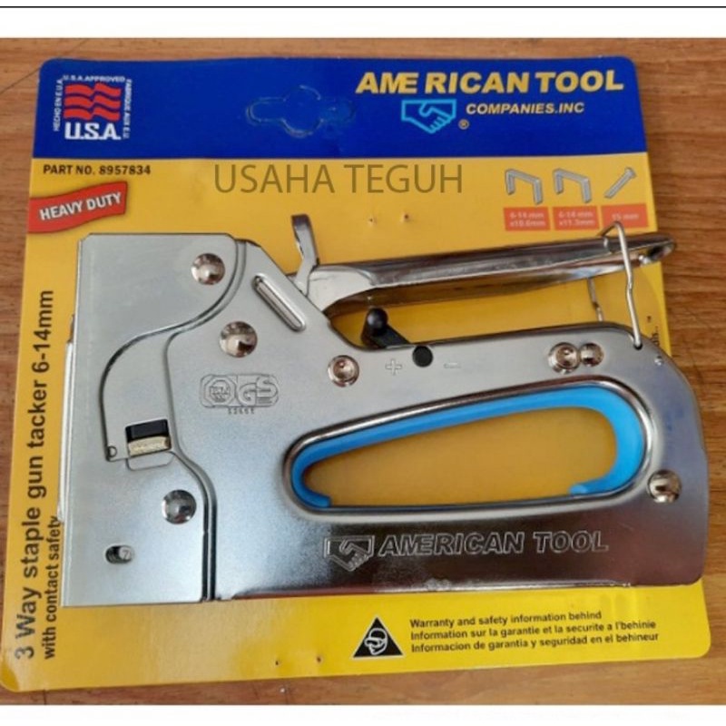 

Staples Gun Tacker 3 Way American Tool 8957843