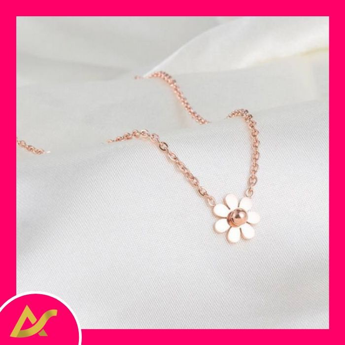 Kalung Titanium Rose Gold Wanita 212