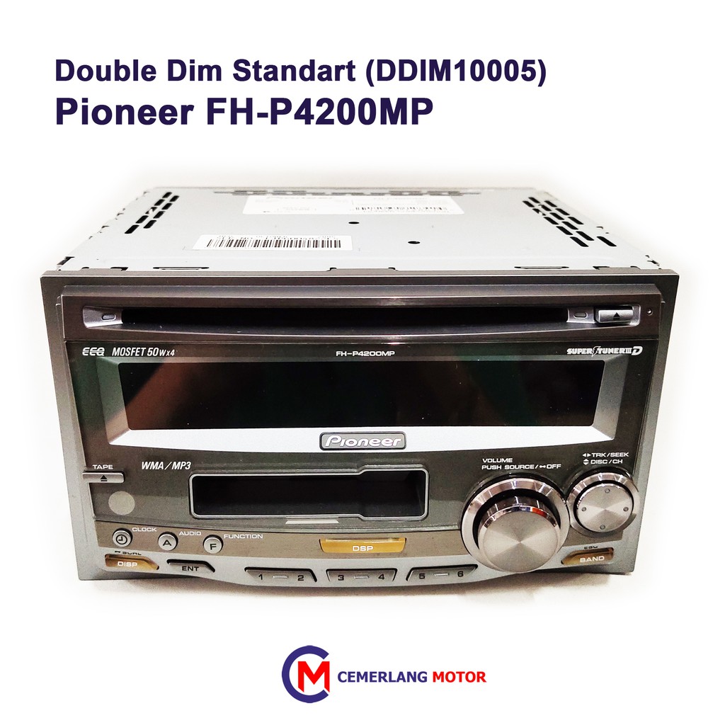 Single Disc Standart Pioneer FH-P4200MP | Shopee Indonesia