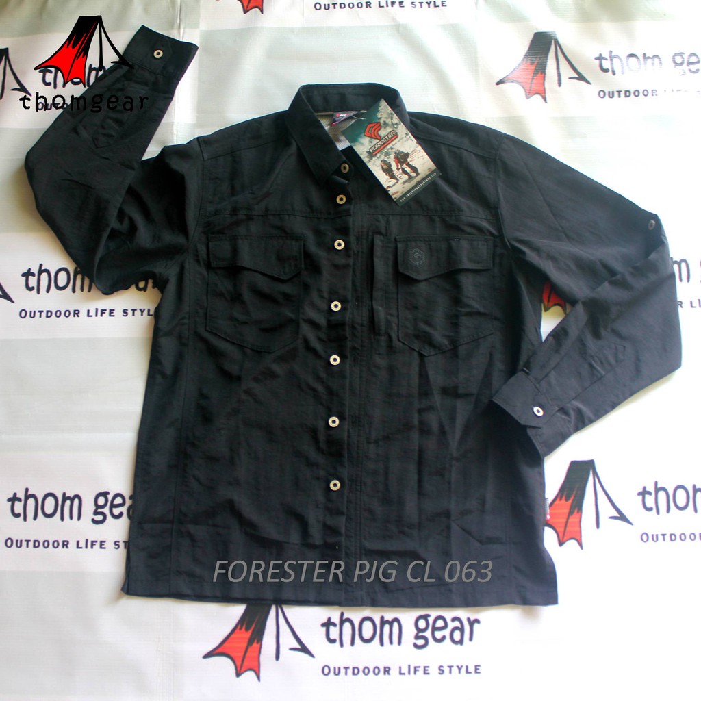 Thomgear Kemeja Pdl Outdoor Forester Ci 063 Quickdry Kemeja Pdl - Long Arms Thomgear