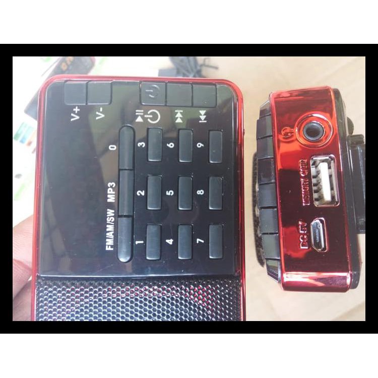 Termurah Speaker Audio Al Quran Fleco Radio Am Radio Rodja Sq Pintar Lengkap - Biru Termurah