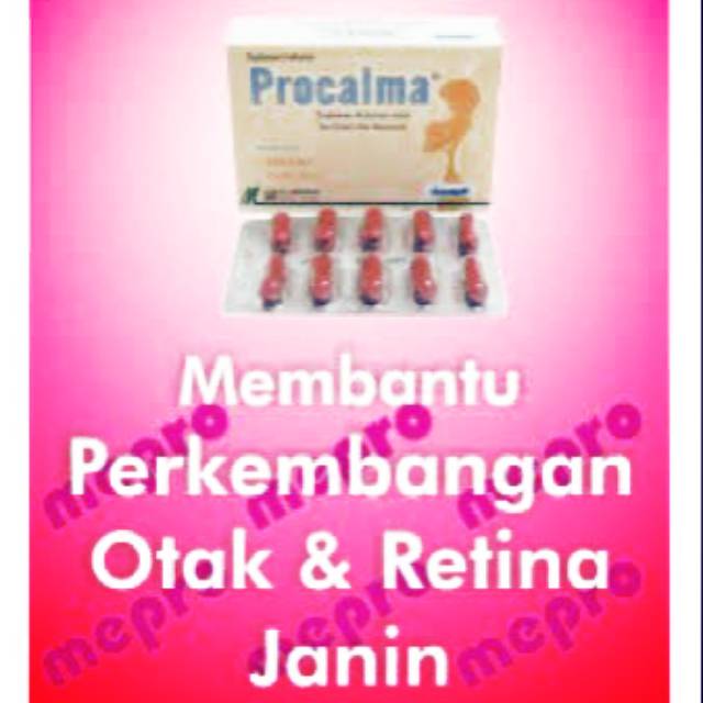 Procalma Untuk Ibu Hamil Dan Menyusui Isi 30 Liquid Capsules