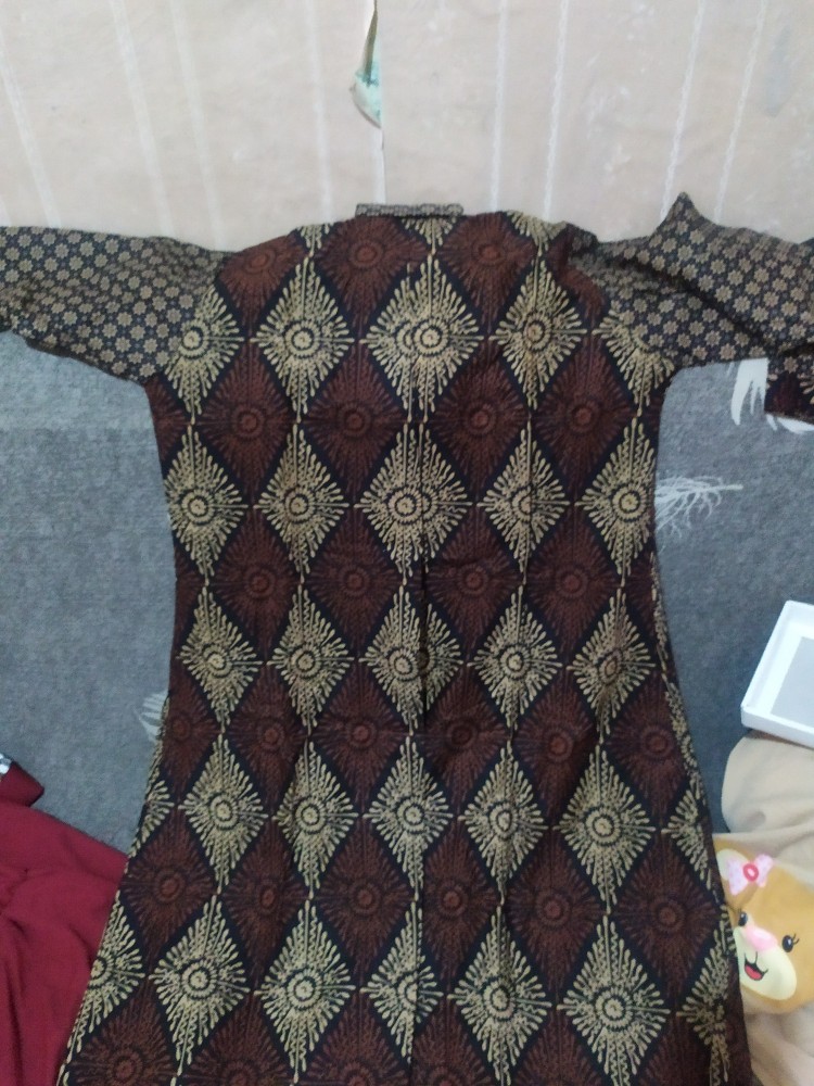 Atasan Dress Batik Wanita Sogan Tb0020sb