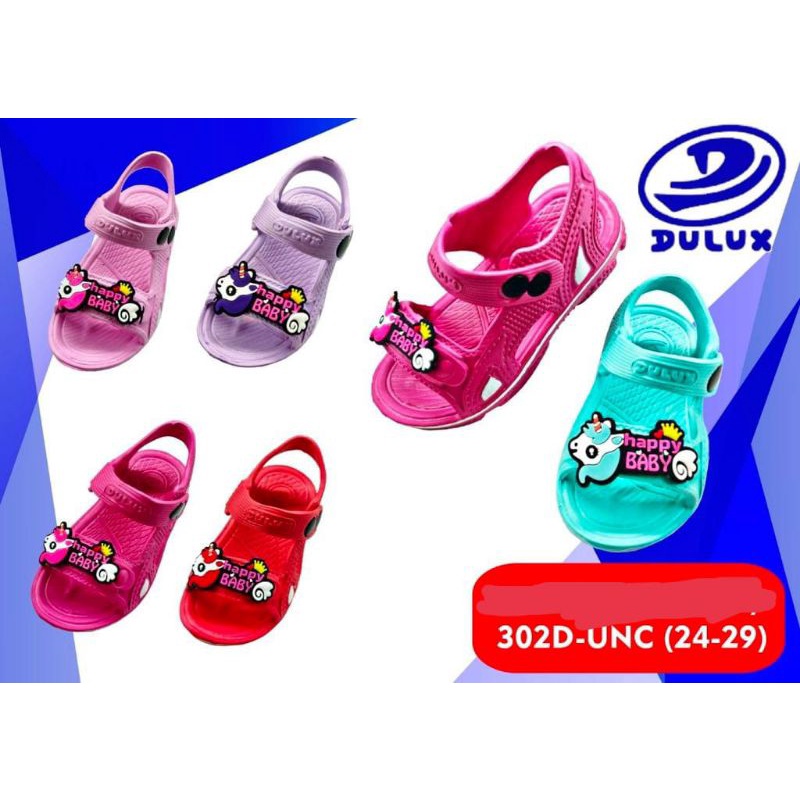 Sandal anak perempuan size 24-29 (302D)