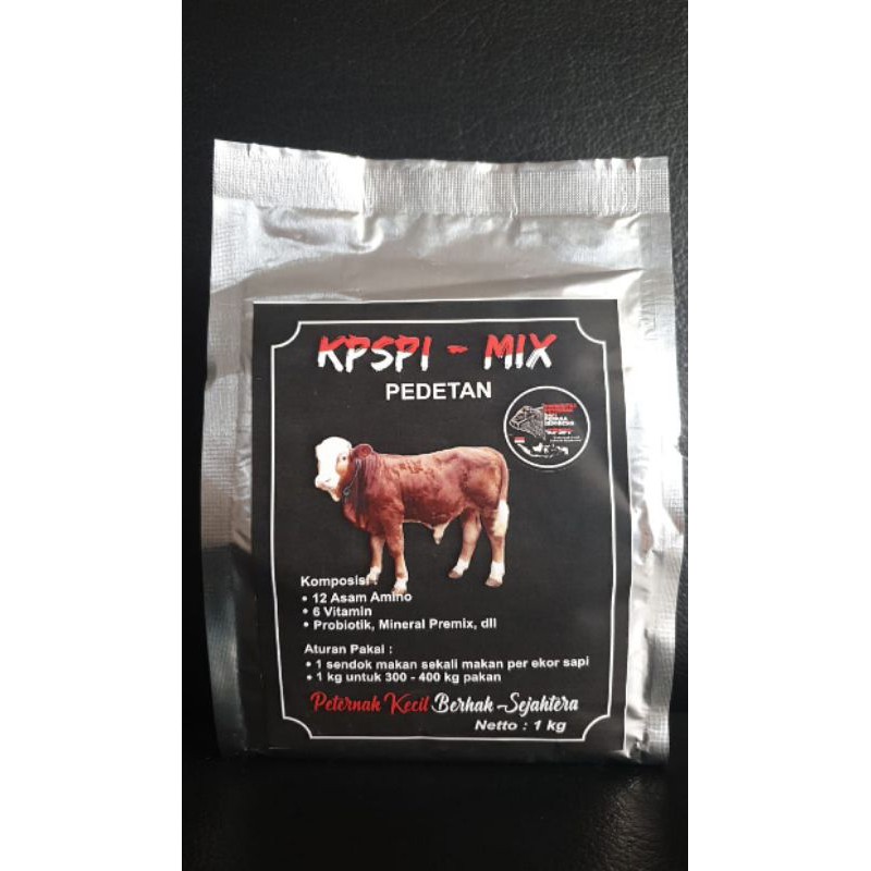 

KPSPI MIX Pedetan Premix Sapi Kambing Domba