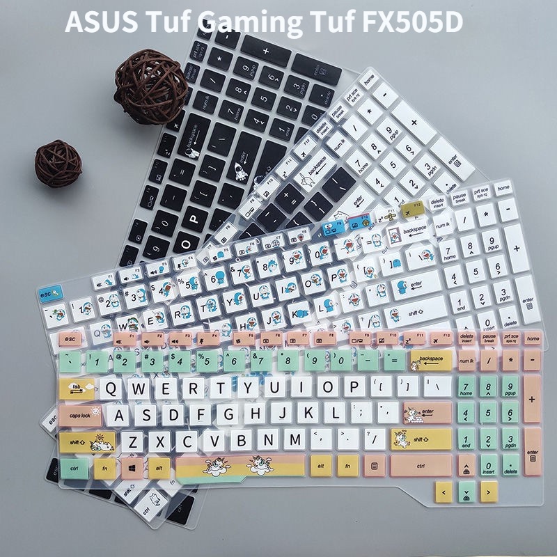 Asus Tuf Fx505D Cover Pelindung Keyboard Gaming 15.6 Inch Bahan Silikon Untuk Rog Fx63 Fx80 Fz63 Zx63