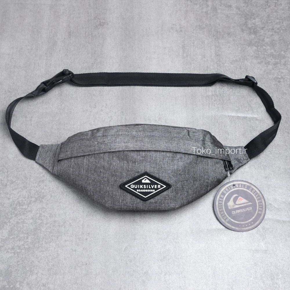 Quiksilver Waistbag Cordura / Tas Selempang Pria Unisex Mirror Ori