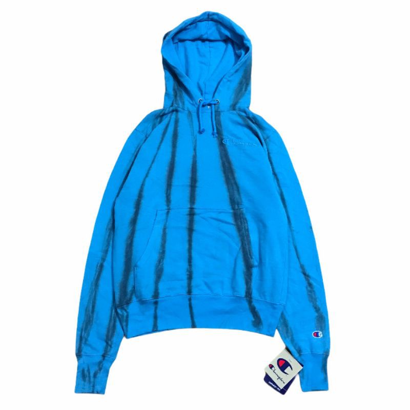 CHAMPION  PULL OVER HOODIE FEATHER DAY (Blue)