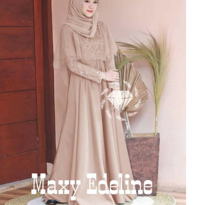 Baru MAXY EDELINE MUTIARA VELVET / MOSCREPE BRUKAT, Lt0....