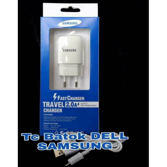 CHARGER CASAN USB MURAH CHARGE CHAGER BATOK NEW DELL 2.0A SAMSUNG