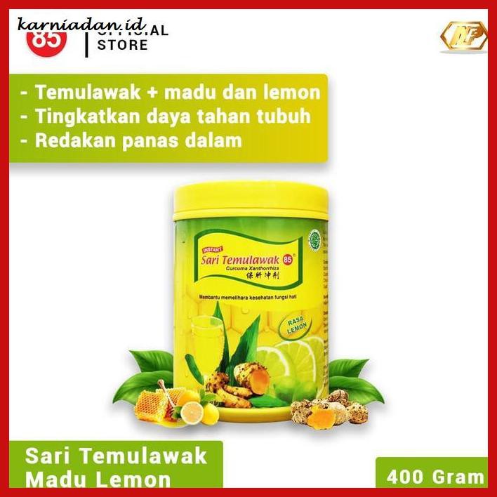 

lanoisidartdrink- deli 85 - sari temulawak madu lemon 85 toples -asliii-bngittt.