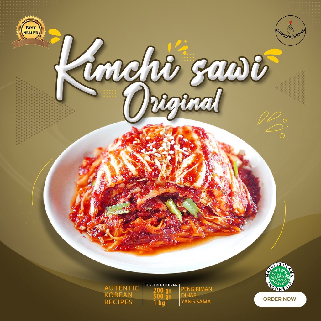 

Kimchi Fresh Sawi 500 Gram Korea Murah Enak