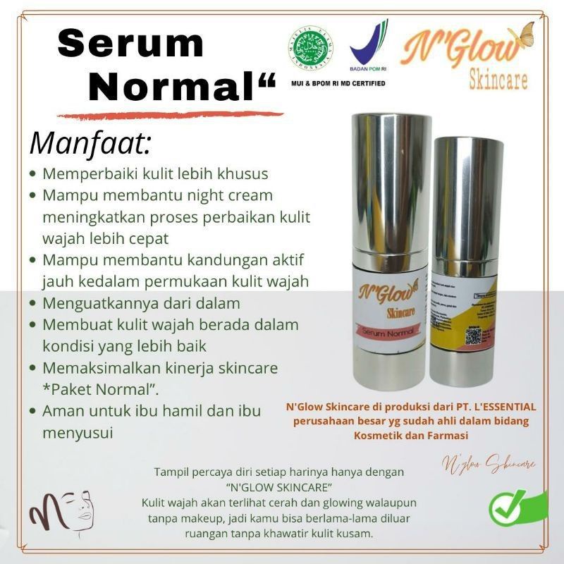 SERUM N'GLOW SKINCARE 100 %ORIGINAL