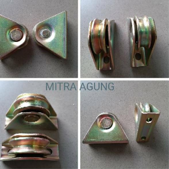 Berkualitas RODA PAGAR RUMAH 5CM - RODA PINTU GERBANG RODA BUBUT RODA BESI COR  5CM