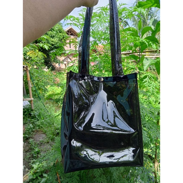 Tote bag transparan , tas kerja transparan, tas kuliah