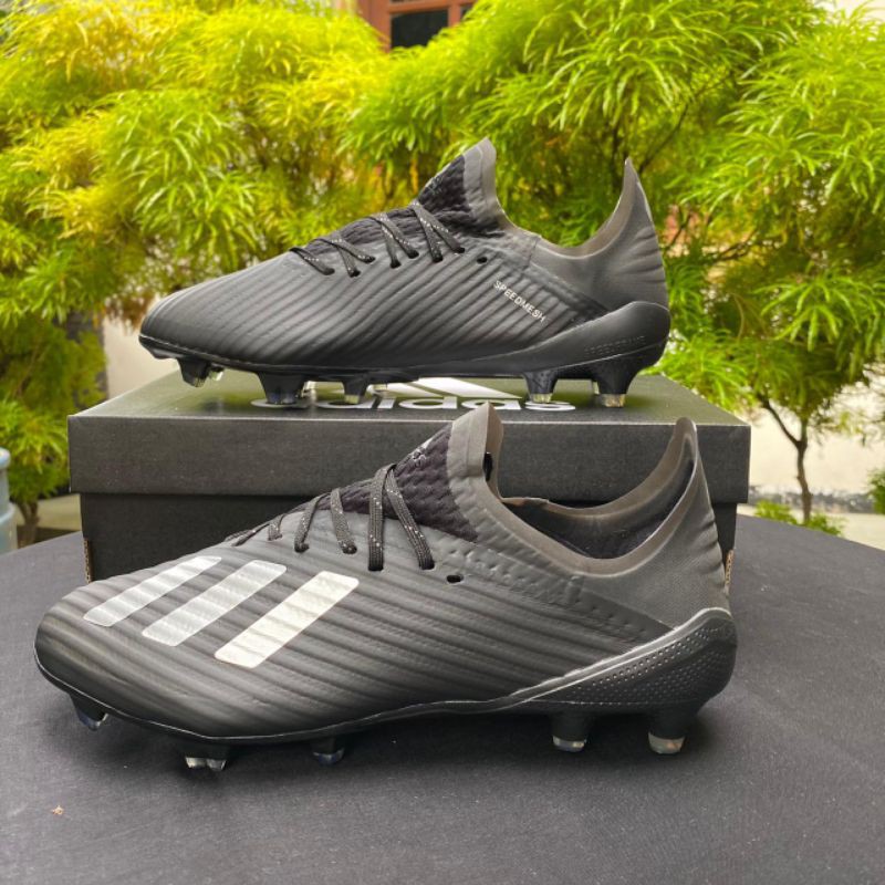 Sepatu Bola Adidas X 19.1 Black FG