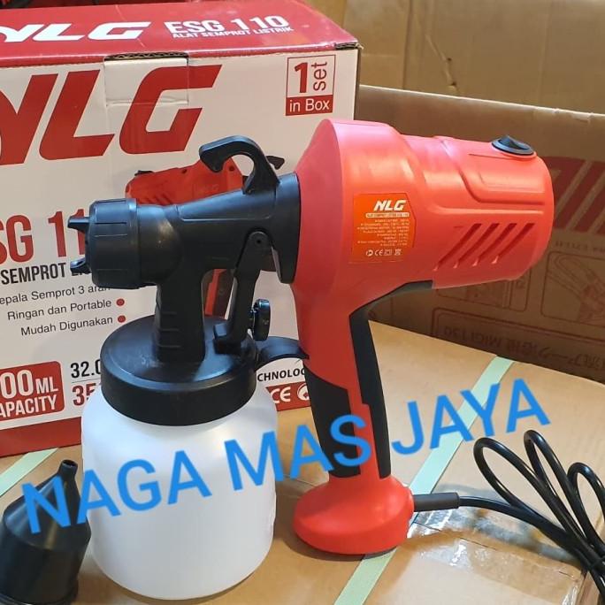 SPRAY GUN ELEKTRIK NLG ESG 110 / ALAT SEMPROT CAT LISTRIK NLG ESG 110 Termurah