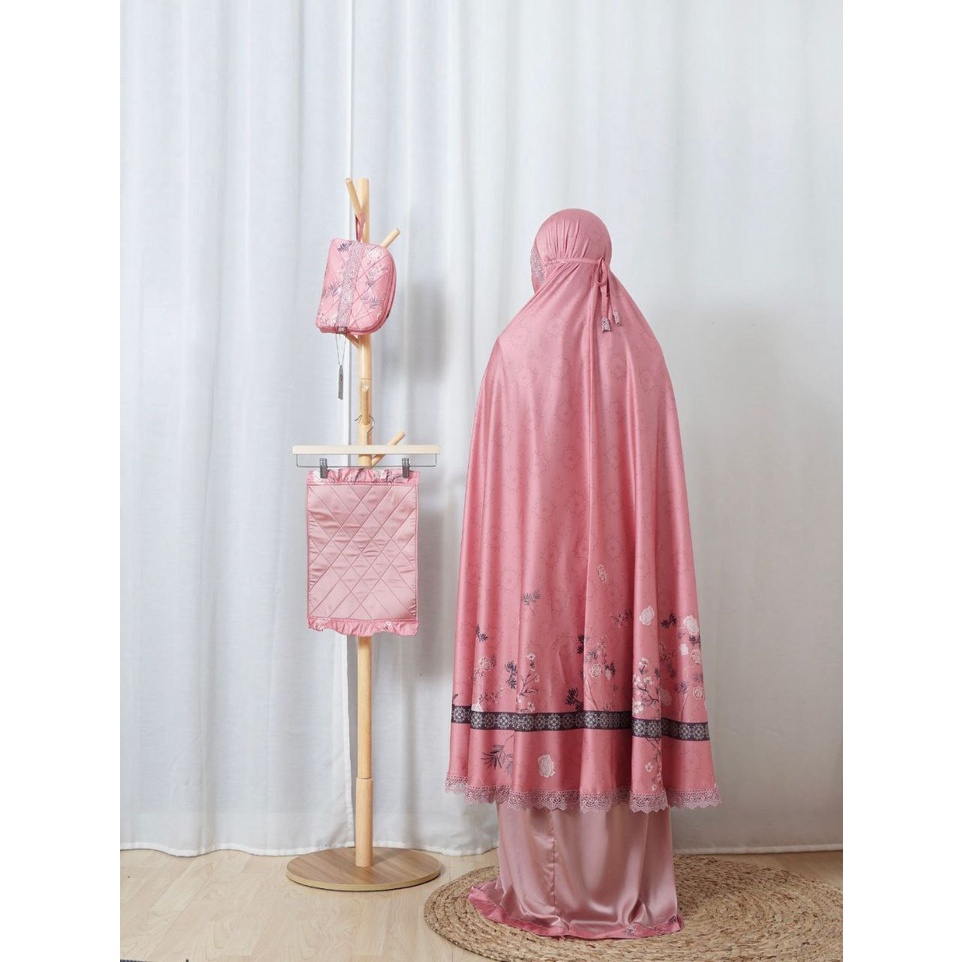Mukena Royale Premium Silk ShafaTelekung Prayer Set Mahar Pernikahan Jakarta Bogor Bandung Cimahi Su