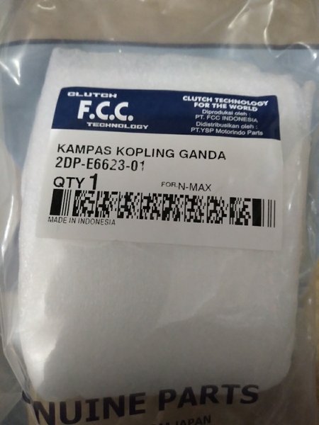 KAMPAS GANDA GANDA KOPLING ONLY NMAX PRODUK FCC