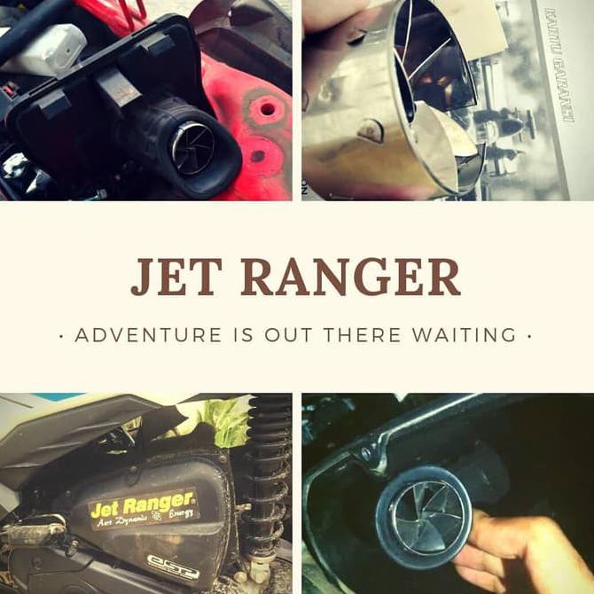Jet Ranger Cyclone - Turbo Ventilator Air Intake System Khusus Motor "HARGA PROMO"