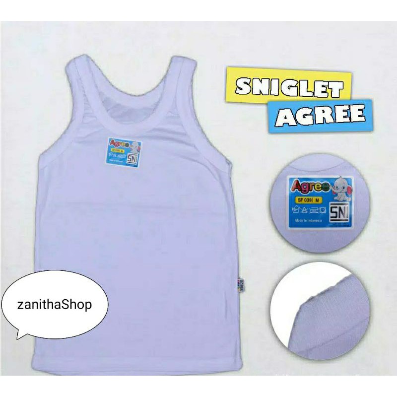singlet Agree kids Sf 039/kaos kutang anak perempuan agree kids