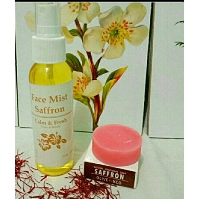 PAKET  PREMIUM  FACEMIST SAPRON 100 ML +SABUN SAPRON