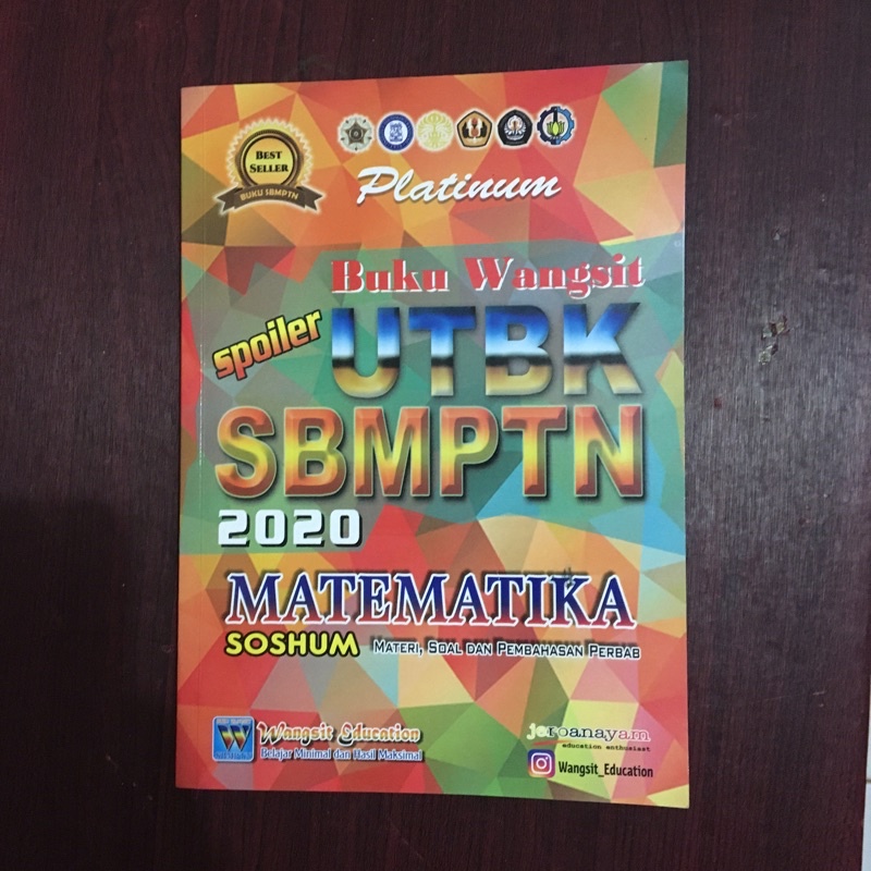

Preloved Wangsit Matematika 2020