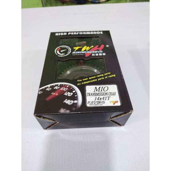 Promo GEAR RASIO GIGI RASIO TWH RACING UKURAN 14-42 YAMAHA MIO SPORTY SMILE SOUL NOUVO LELE NOUVO Z