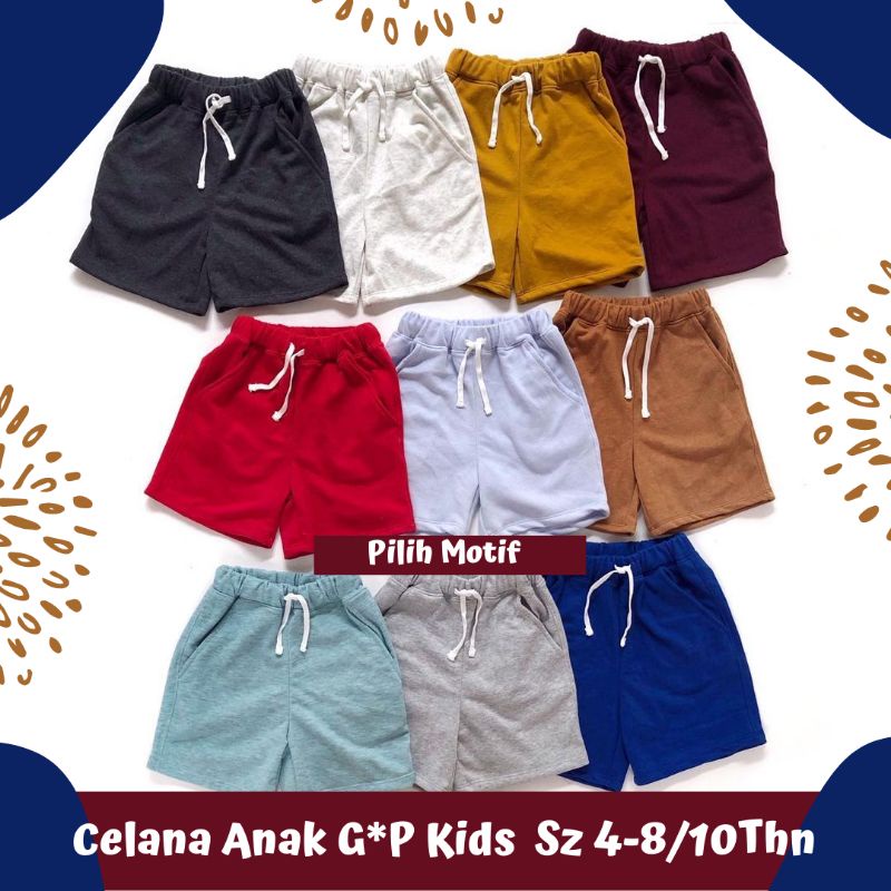 Celana Pendek Juniior Kids 5-10th cmt