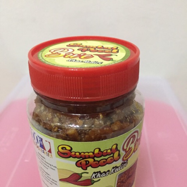 

Sambel Pecel Bu’e khas Kediri 350gram botol