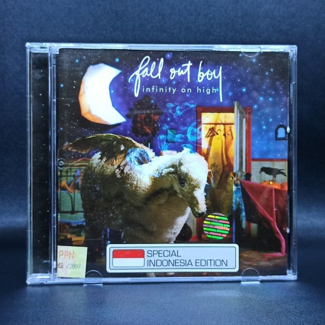 CD FALL OUT BOY - INFINITY ON HIGH & SAVE ROCK AND ROLL ORIGINAL SEGEL
