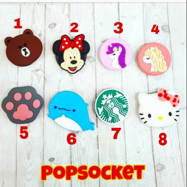 POPSOCKET KARAKTER LUCU