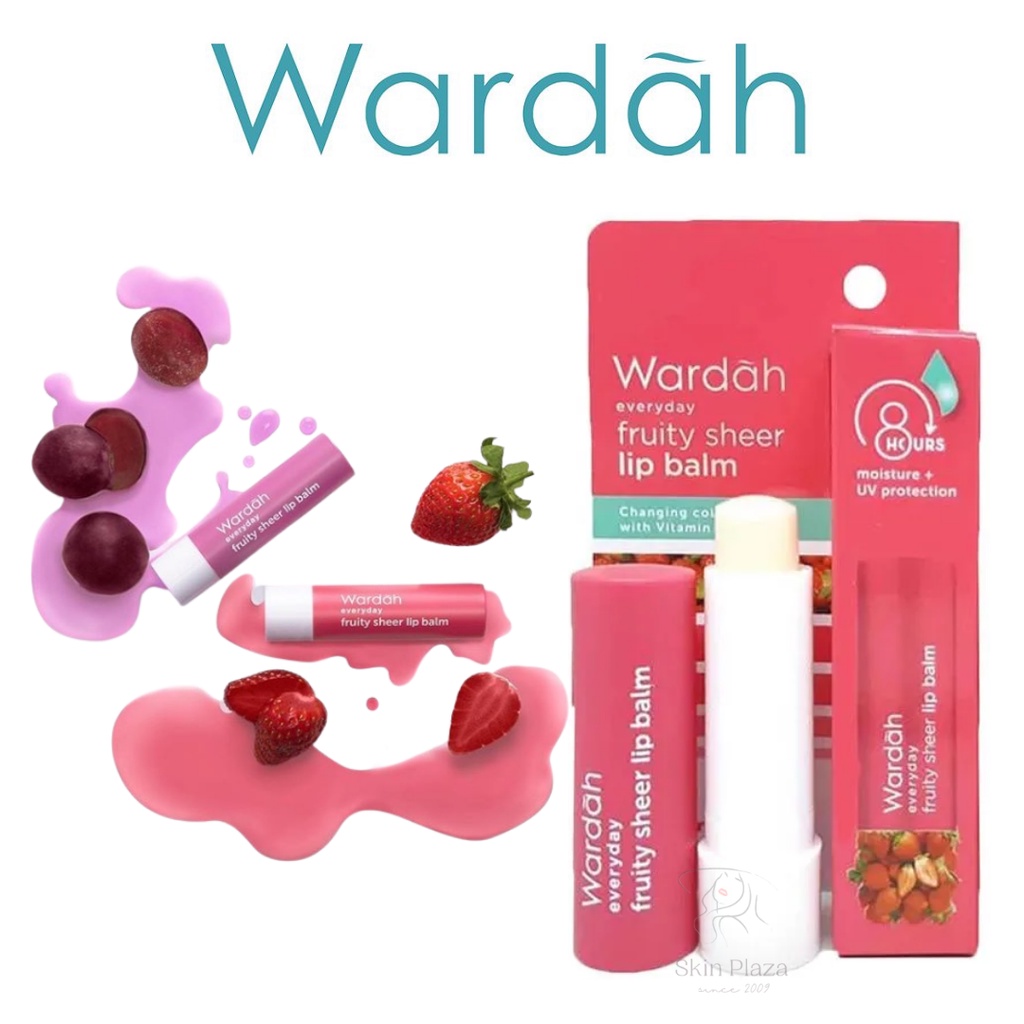 Wardah Everyday Fruity Sheer Lip Balm Stick 4gr