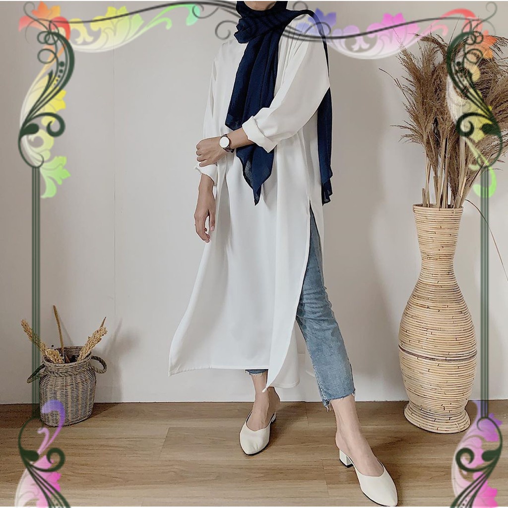 Baju Atasan Tunik Remaja Wanita Kekinian Cewek Import Perempuan Terbaru 2021 Termurah Baju Tunik Wan