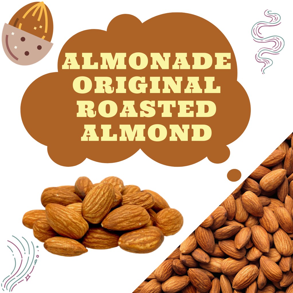 

Almonade - Original Roasted Almond / Almond Panggang - 50g