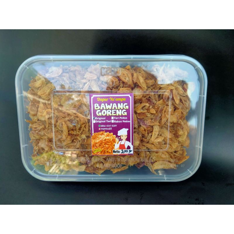 

Bawang Goreng kemasan 200 gram (Original)