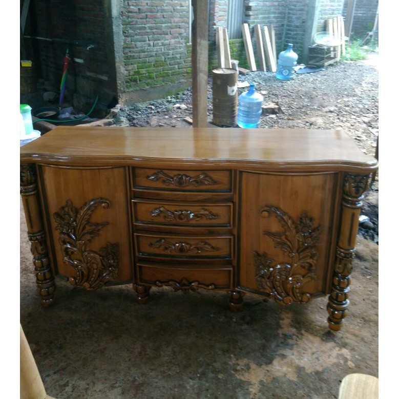 Bufet tv bombay jati jepara