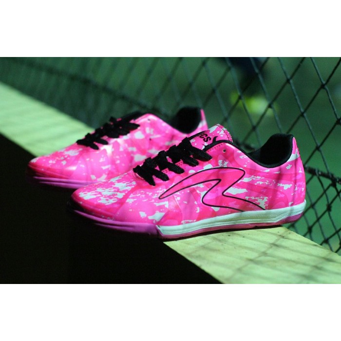 sepatu futsal specs baricada original premium pink 39-44 import
