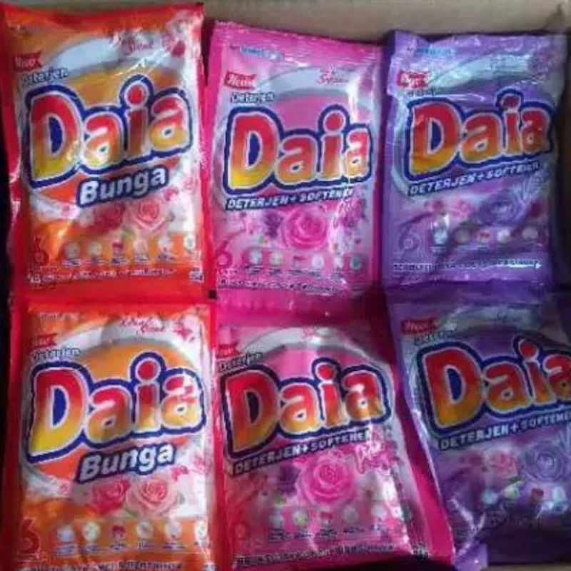 Daia Detergent renteng isi 6 sachet