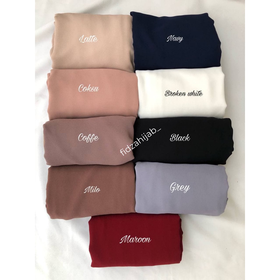 Pashmina 2in1 PASHMINA INNER TALI Pasmina Inner Ciput tali Pashmina Ciput Tali