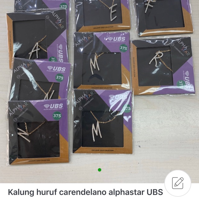 Kalung ubs x carendelano alphastar