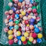 Grosir mainan bola bekel mini perpack isi 20 pcs